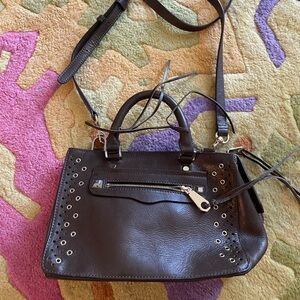 Gorgeous Rebecca Minkoff Mini Satchel Crossbody Grommets
